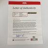 Beautiful Hall Of Fame Multi Signed Baseball Bat 42 Sigs PSA DNA COA