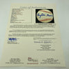 Clayton Moore Signed National League Baseball The Lone Ranger JSA COA