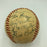 1975 Los Angeles Dodgers Team Signed Baseball Walt Alston Tommy Lasorda JSA COA