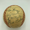 1975 Los Angeles Dodgers Team Signed Baseball Walt Alston Tommy Lasorda JSA COA