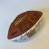 Drew Brees 2001 NFL Rookies Multi Signed Football 36 Sigs Beckett COA