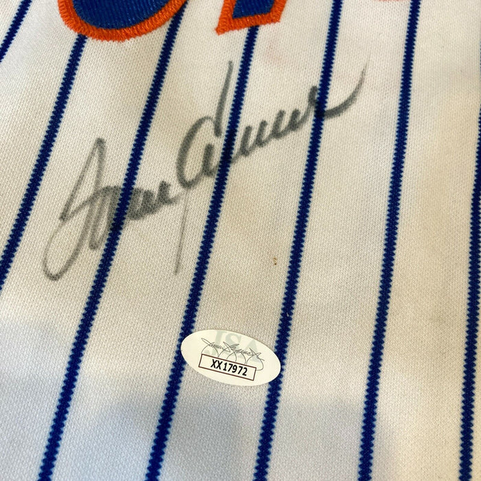 Tom Seaver Signed Authentic Game Issued 1990 New York Mets Jersey Auto JSA COA