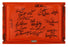 1972 Miami Dolphins Super Bowl Champs Team Signed Orange Bowl Seatback JSA COA