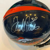 Terrell Davis Signed Denver Broncos Full Size Super Bowl Helmet JSA COA & UDA