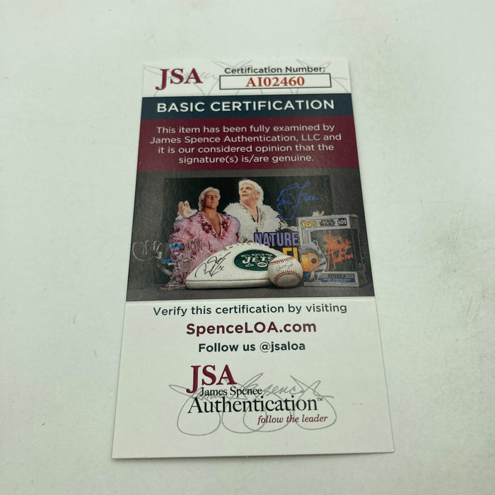 Birdie Tebbetts Signed Official American League Baseball JSA COA