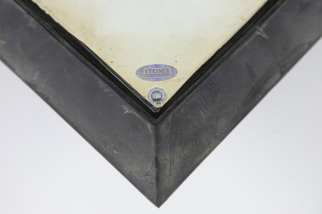 1986 New York Mets World Series Champs Team Signed Home Plate Steiner COA