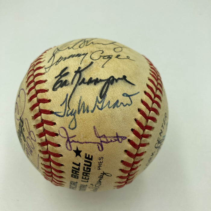 1969 New York Mets WS Champs Team Signed Baseball Tom Seaver Nolan Ryan CAS COA