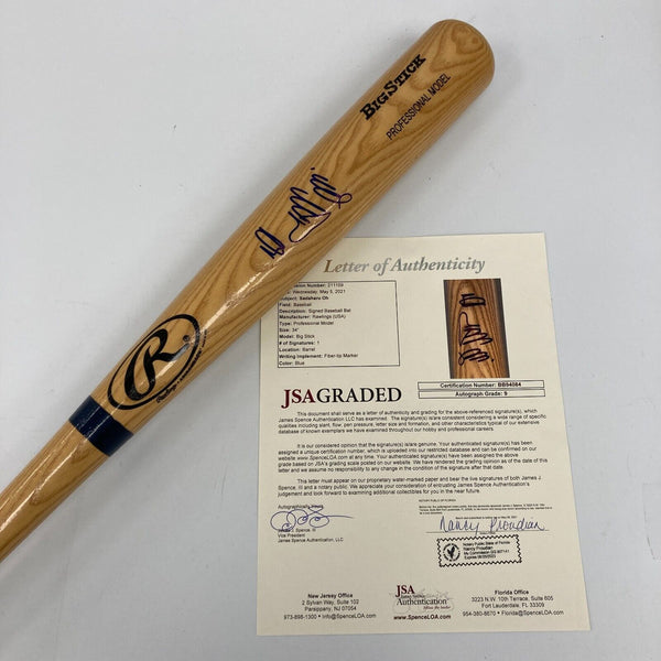 Sadaharu Oh Signed Autographed Baseball Bat JSA Graded 9 MINT
