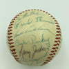 1958 All Star Game Team Signed Baseball Willie Mays Hank Aaron Ernie Banks JSA