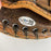 Charlie Silvera Signed 1950's Game Model Baseball Glove Mitt Yankees JSA COA