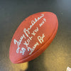 Terry Bradshaw Super Bowl XIII - XIV MVP Signed Wilson NFL Football JSA COA