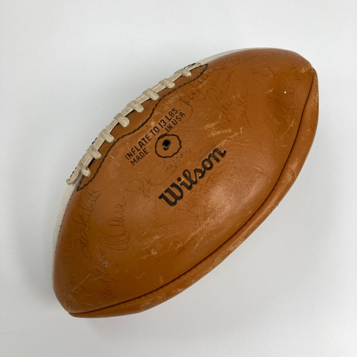 1974 Los Angeles Rams Team Signed Football 45 Sigs PSA DNA COA