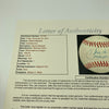 Chuck Connor Signed National League Baseball The Rifleman JSA COA