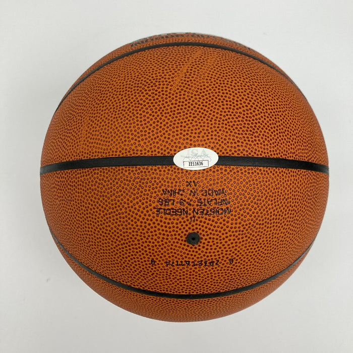 Tim Duncan Signed Spalding NBA Basketball JSA COA