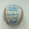 Vintage 1986 New York Mets World Series Champs Team Signed Baseball JSA COA
