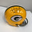 Bart Starr MVP Super Bowl HOF 1977 & Favre Signed Green Bay Packers Helmet JSA