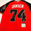 Kenley Jansen Signed Heavily Inscribed 2017 All Star Game Jersey Dodgers PSA DNA