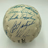 Mickey Mantle Joe Dimaggio Willie Mays Hall Of Fame Multi Signed Baseball JSA