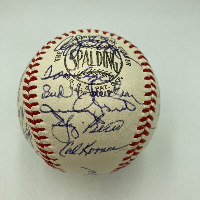 The Finest 1968-69 New York Mets Team Signed Vintage Baseball Nolan Ryan Beckett