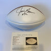 Jim Brown #32 Signed Official Wilson NFL Football JSA COA