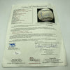 1996 Atlanta Braves NL Champs Team Signed Mickey Mantle Day Baseball JSA COA