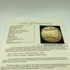 1969 Chicago Cubs Team Signed Vintage National League Baseball Ernie Banks JSA