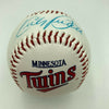 Kirby Puckett Signed Autographed Minnesota Twins Logo Baseball JSA Sticker