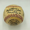 1957 Brooklyn Dodgers Clubhouse Signed National League Giles Baseball