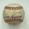 1953 New York Yankees World Series Champs Team Signed Baseball Mickey Mantle JSA