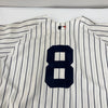 Yogi Berra Signed Game Used New York Yankees Old Timers Day Jersey JSA COA