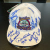 1996 New York Yankees Team Signed World Series Hat With Derek Jeter JSA COA