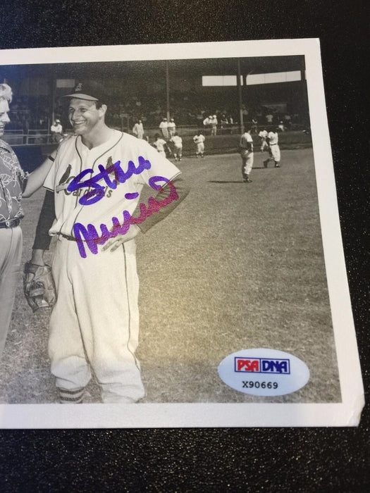 1950's Stan Musial Signed Autographed Original Photo From Musial Estate PSA DNA