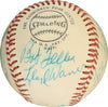 Beautiful Dizzy Dean Heinie Manush Lefty Grove HOF Multi Signed Baseball PSA DNA
