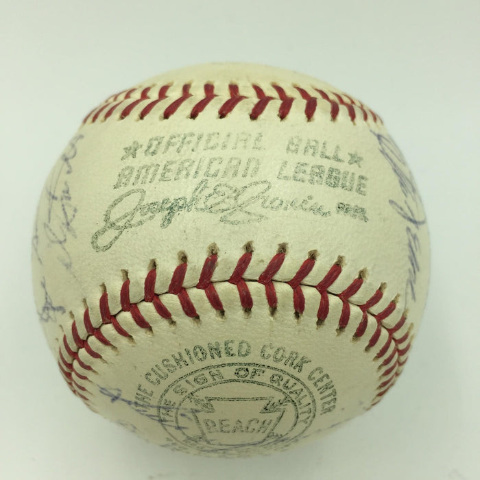 Rare 1963 Baltimore Orioles Team Signed American League Baseball PSA DNA COA