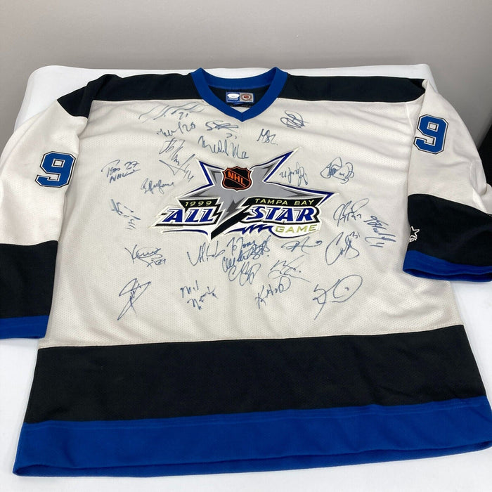 1999 NHL All Star Game Team Signed Jersey 24 Signatures JSA COA