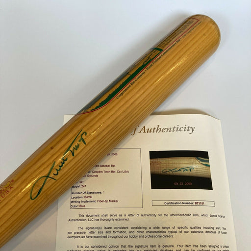 Willie Mays Signed Cooperstown Baseball Bat With JSA COA RARE