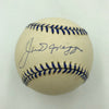 RARE Joe Dimaggio "Death Bed" Signed 1998 Joe Dimaggio Day Baseball PSA DNA COA