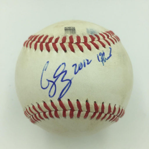 Corey Seager 2012 1st Pick Rookie Signed Game Used Minor League Baseball JSA