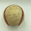 1987 Cleveland Indians Team Signed American League Baseball With JSA COA