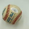 Johnny Big Cat Mize Signed Official American League Baseball JSA COA