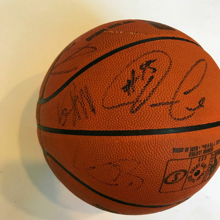 Kobe Bryant 2010-11 Los Angeles Lakers Team Signed Basketball With JSA COA
