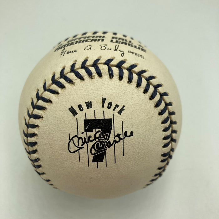 Bob Feller HOF 1969 Signed Official American League Baseball PSA DNA COA