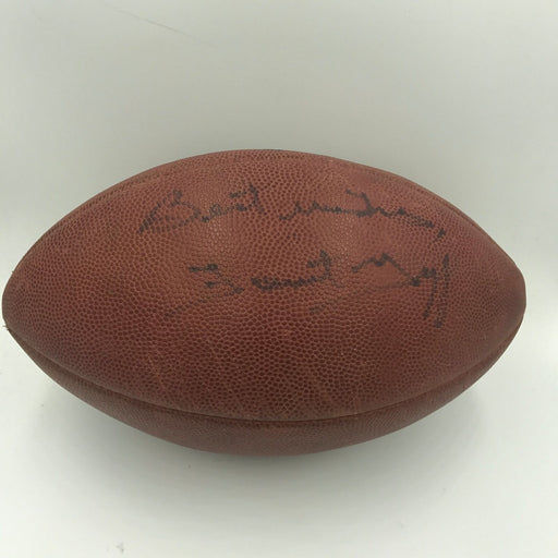 Forrest Gregg Packers Signed Autographed Vintage NFL Wilson Football PSA DNA COA