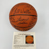 1976-77 Portland Trail Blazers NBA Champs Team Signed Basketball UDA JSA COA