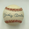 Mickey Mantle Signed American League Baseball PSA DNA Graded MINT 9