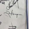 Beautiful Hall Of Fame Multi Signed Jackie Robinson Jersey 45+ Signatures JSA