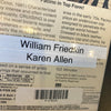 William Friedkin & Karen Allen Signed Cruising VHS Movie JSA COA