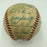 1960 New York Yankees Team Signed Baseball Mickey Mantle & Roger Maris JSA