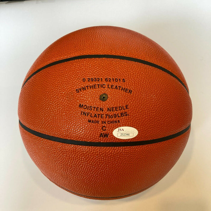 Beautiful Kobe Bryant #8 Rookie Era Signed Spalding NBA Basketball With JSA COA