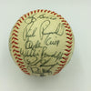 Beautiful 1981 New York Yankees American League Champs Team Signed Baseball JSA